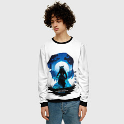 Свитшот мужской Иноске Клинок рассекающий демонов, цвет: 3D-черный — фото 2