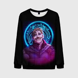 Свитшот мужской ЭСКАНОР 7 СМРТЕНЫХ ГРЕХОВ НЕОН, цвет: 3D-черный