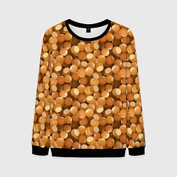 Свитшот мужской Орехи Фундук, цвет: 3D-черный