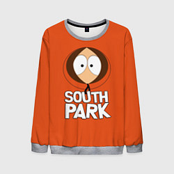 Свитшот мужской Южный парк Кенни South Park, цвет: 3D-меланж
