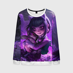 Свитшот мужской Goth Annie League Of Legends, цвет: 3D-белый