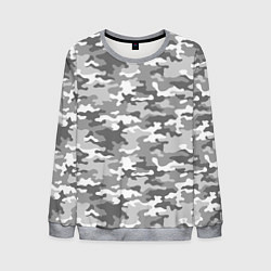 Мужской свитшот Серый Военный Камуфляж