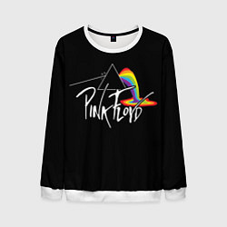 Свитшот мужской PINK FLOYD - ПИНК ФЛОЙД ЛУЖА, цвет: 3D-белый