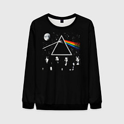 Свитшот мужской PINK FLOYD LOGO ПИНК ФЛОЙД НЕБО, цвет: 3D-черный