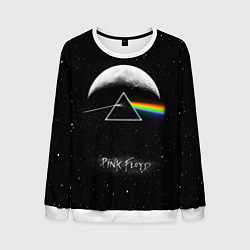 Свитшот мужской PINK FLOYD LOGO ПИНК ФЛОЙД ЗВЕЗДЫ, цвет: 3D-белый