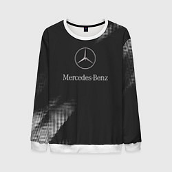 Свитшот мужской Mercedes-Benz Мерс, цвет: 3D-белый