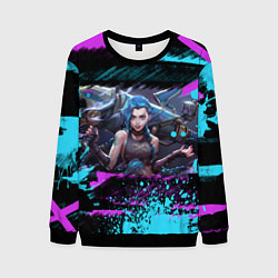 Свитшот мужской JINX Граффити, цвет: 3D-черный