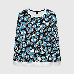 Мужской свитшот BMW PATTERN LOGO
