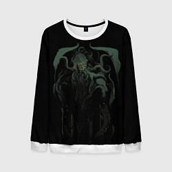 Свитшот мужской Ктулху art, цвет: 3D-белый