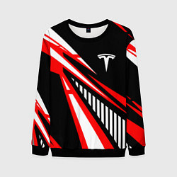 Свитшот мужской ТЕСЛА - RED SPORT, цвет: 3D-черный