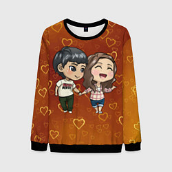 Свитшот мужской Прогулка!, цвет: 3D-черный