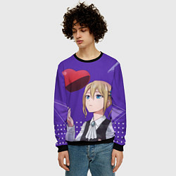 Свитшот мужской Hayasaka Ai Love Is War, цвет: 3D-черный — фото 2