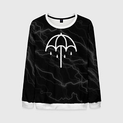 Свитшот мужской Bring me the horizon молнии, цвет: 3D-белый