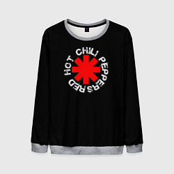 Свитшот мужской Red Hot Chili Peppers Rough Logo, цвет: 3D-меланж