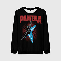 Свитшот мужской PANTERA гитара, цвет: 3D-черный