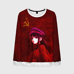 Свитшот мужской 9 мая День победы, цвет: 3D-белый