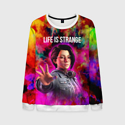 Свитшот мужской Life is Strange Remastered, цвет: 3D-белый