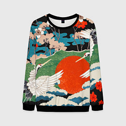 Мужской свитшот Воспоминания об Японии