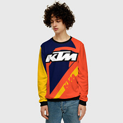 Свитшот мужской KTM VINTAGE SPORTWEAR, цвет: 3D-черный — фото 2