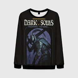 Свитшот мужской Темная душа Dark Souls, цвет: 3D-черный