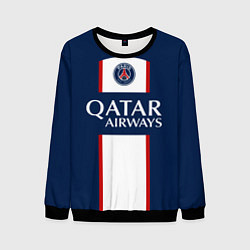 Свитшот мужской МЕССИ PSG ПСЖ ДОМАШНЯЯ ФОРМА 2223, цвет: 3D-черный