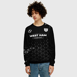Свитшот мужской West Ham Champions Uniform, цвет: 3D-черный — фото 2