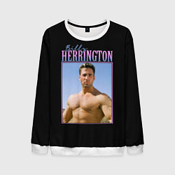 Свитшот мужской Billy Herrington Photo, цвет: 3D-белый