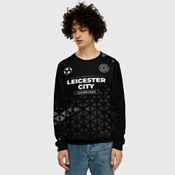 Свитшот мужской Leicester City Champions Uniform, цвет: 3D-черный — фото 2