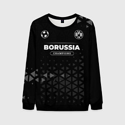 Свитшот мужской Borussia Champions Uniform, цвет: 3D-черный