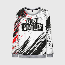 Свитшот мужской Sex Pistols Big Logo, цвет: 3D-меланж