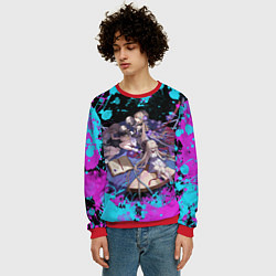 Свитшот мужской Грета Honkai star rail, цвет: 3D-красный — фото 2