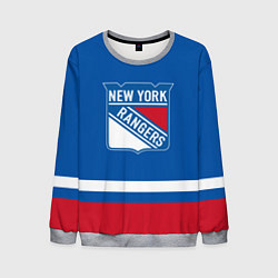 Свитшот мужской New York Rangers Панарин, цвет: 3D-меланж