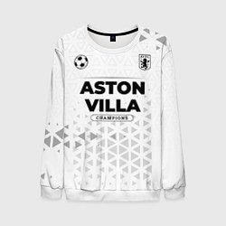 Свитшот мужской Aston Villa Champions Униформа, цвет: 3D-белый
