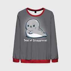 Свитшот мужской Seal of Disapproval, цвет: 3D-красный