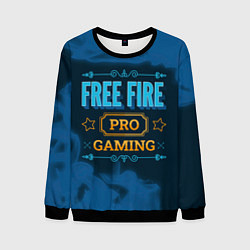 Свитшот мужской Игра Free Fire: PRO Gaming, цвет: 3D-черный