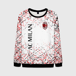 Свитшот мужской Ac milan logo, цвет: 3D-черный
