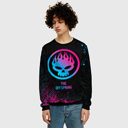 Свитшот мужской The Offspring Neon Gradient, цвет: 3D-черный — фото 2