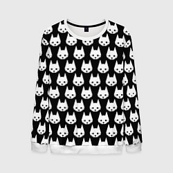 Свитшот мужской Stray Pattern, цвет: 3D-белый