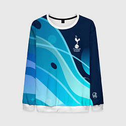 Свитшот мужской Tottenham hotspur Абстракция, цвет: 3D-белый