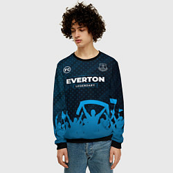 Свитшот мужской Everton legendary форма фанатов, цвет: 3D-черный — фото 2