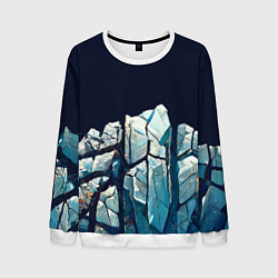 Мужской свитшот Cracked ice