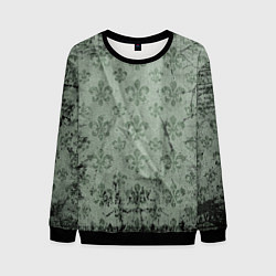 Мужской свитшот Старая затёртая мешковина с принтом