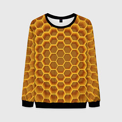 Мужской свитшот Volumetric honeycombs