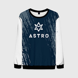 Свитшот мужской Astro - краска, цвет: 3D-черный