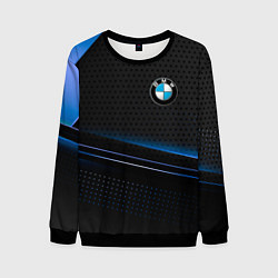 Свитшот мужской Bmw abstraction, цвет: 3D-черный