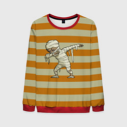 Свитшот мужской Mummys dab - Halloween, цвет: 3D-красный