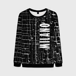 Свитшот мужской Milano - autumn - winter 2025, цвет: 3D-черный