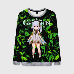 Свитшот мужской Нахида дендро архонт, цвет: 3D-меланж