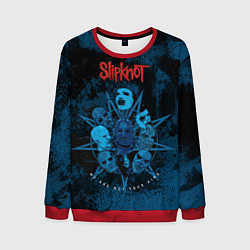 Свитшот мужской Slipknot blue, цвет: 3D-красный