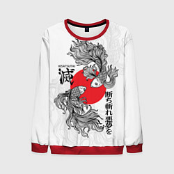 Мужской свитшот Истребители демонов - бойцовые петушки